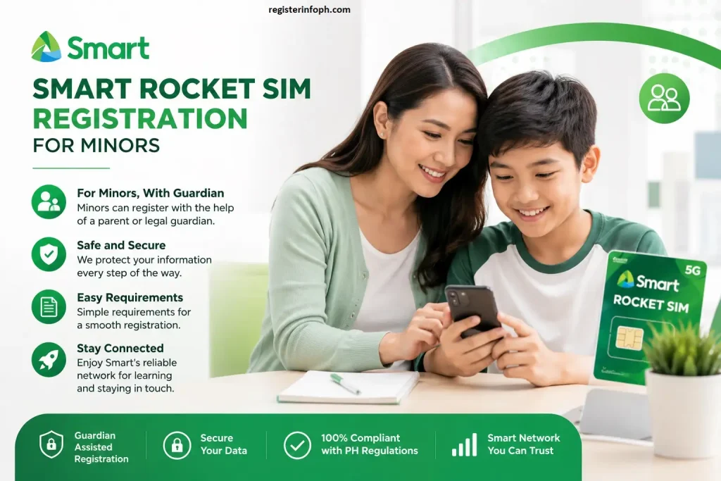 Smart Rocket SIM Registration for Minors