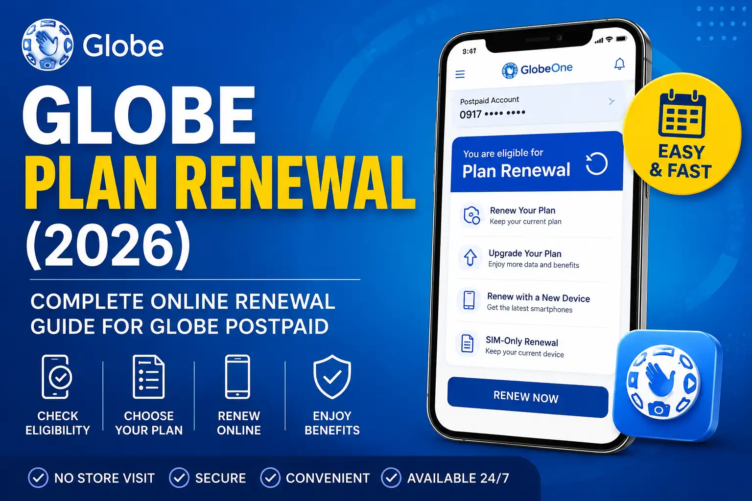 Globe plan renewal