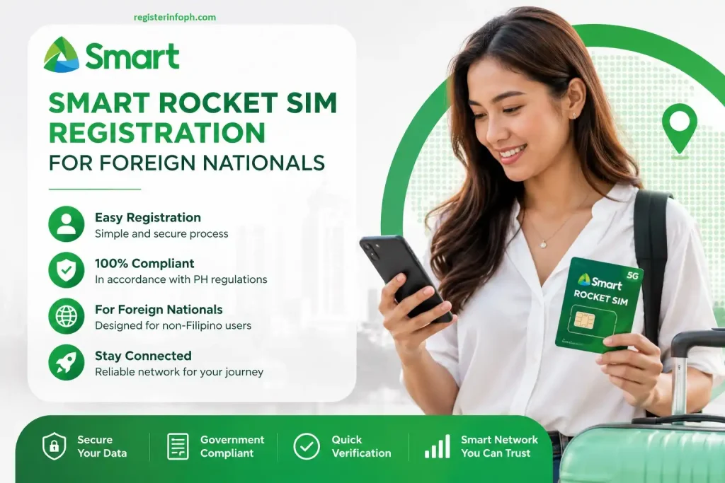 Smart Rocket SIM Registration for Foreign Nationals